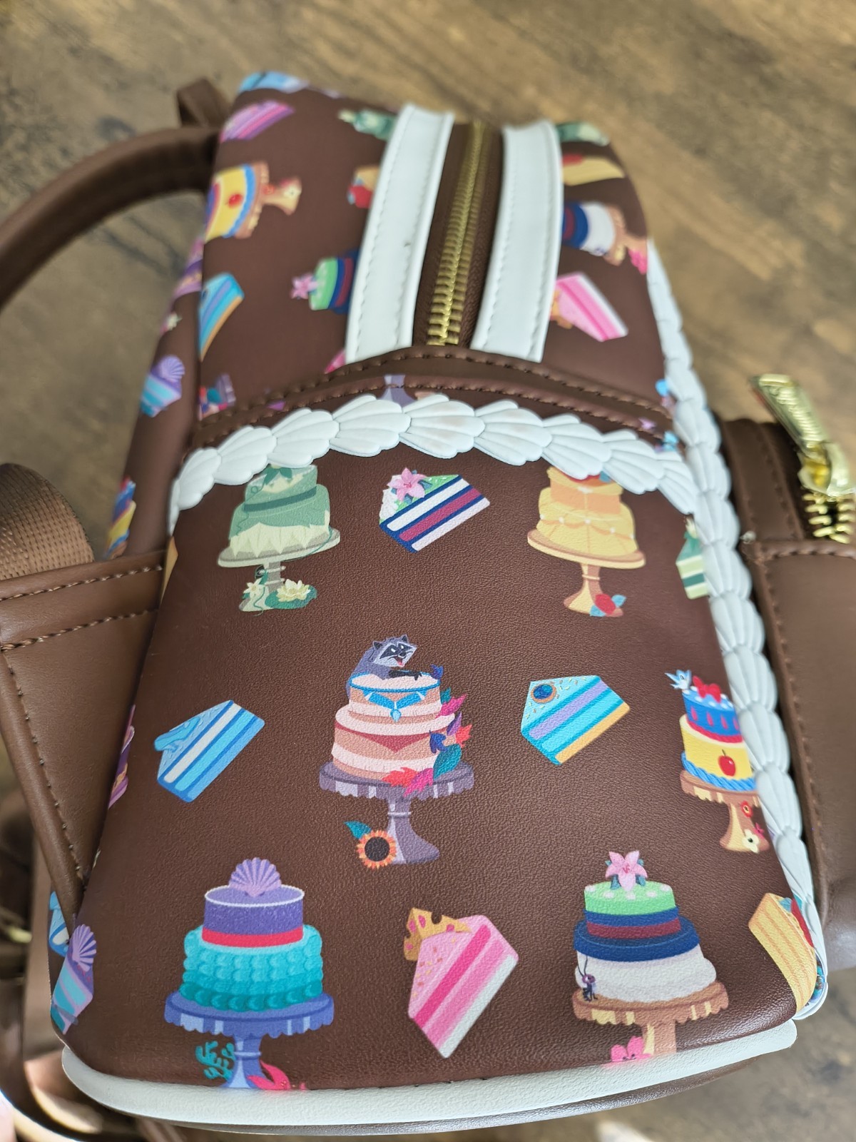 Loungefly Disney Princess Birthday Cakes Print Mini Backpack & Wallet Set