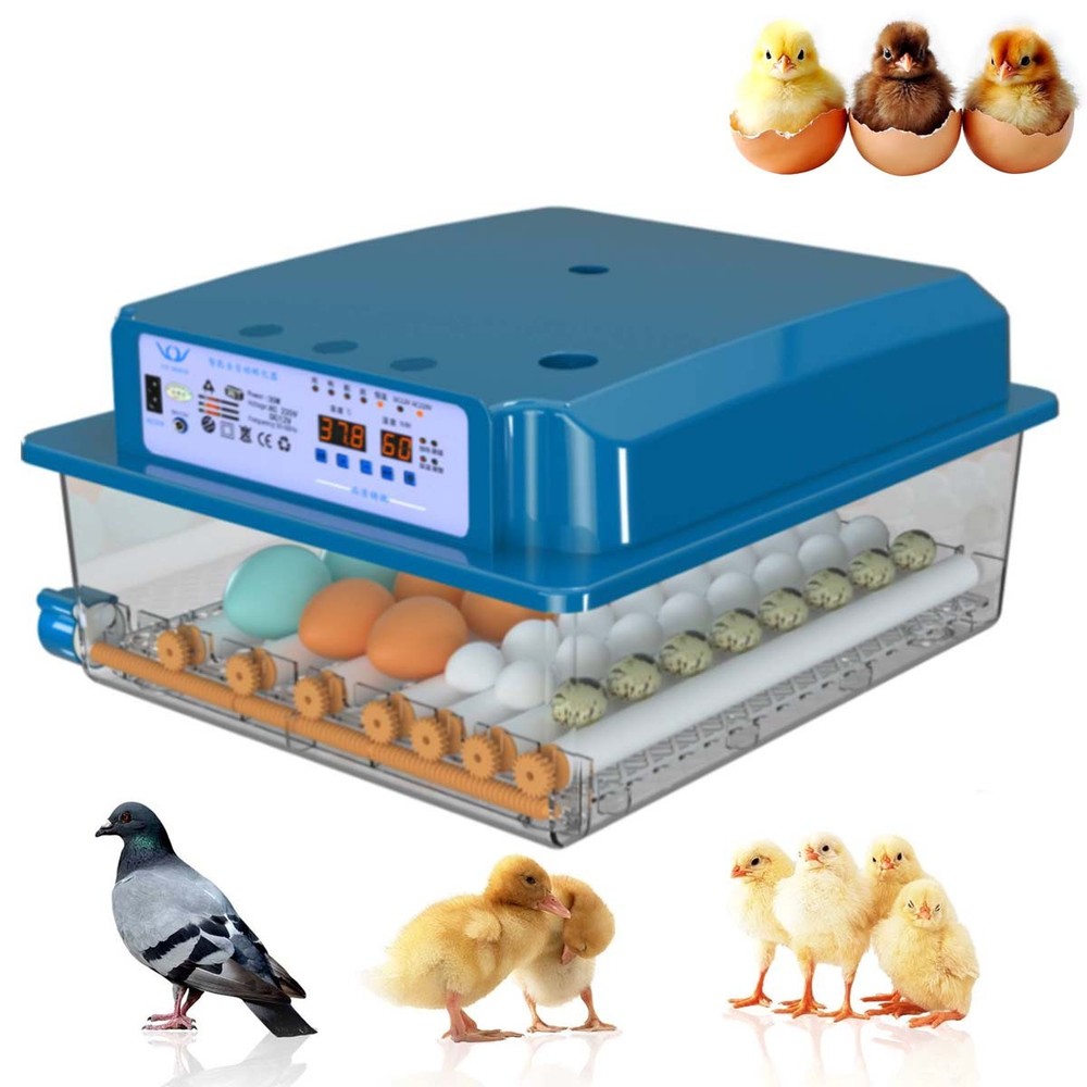 Incubators for Hatching Eggs, 36 Egg Incubator w/ Automatic EggTurning &Humid