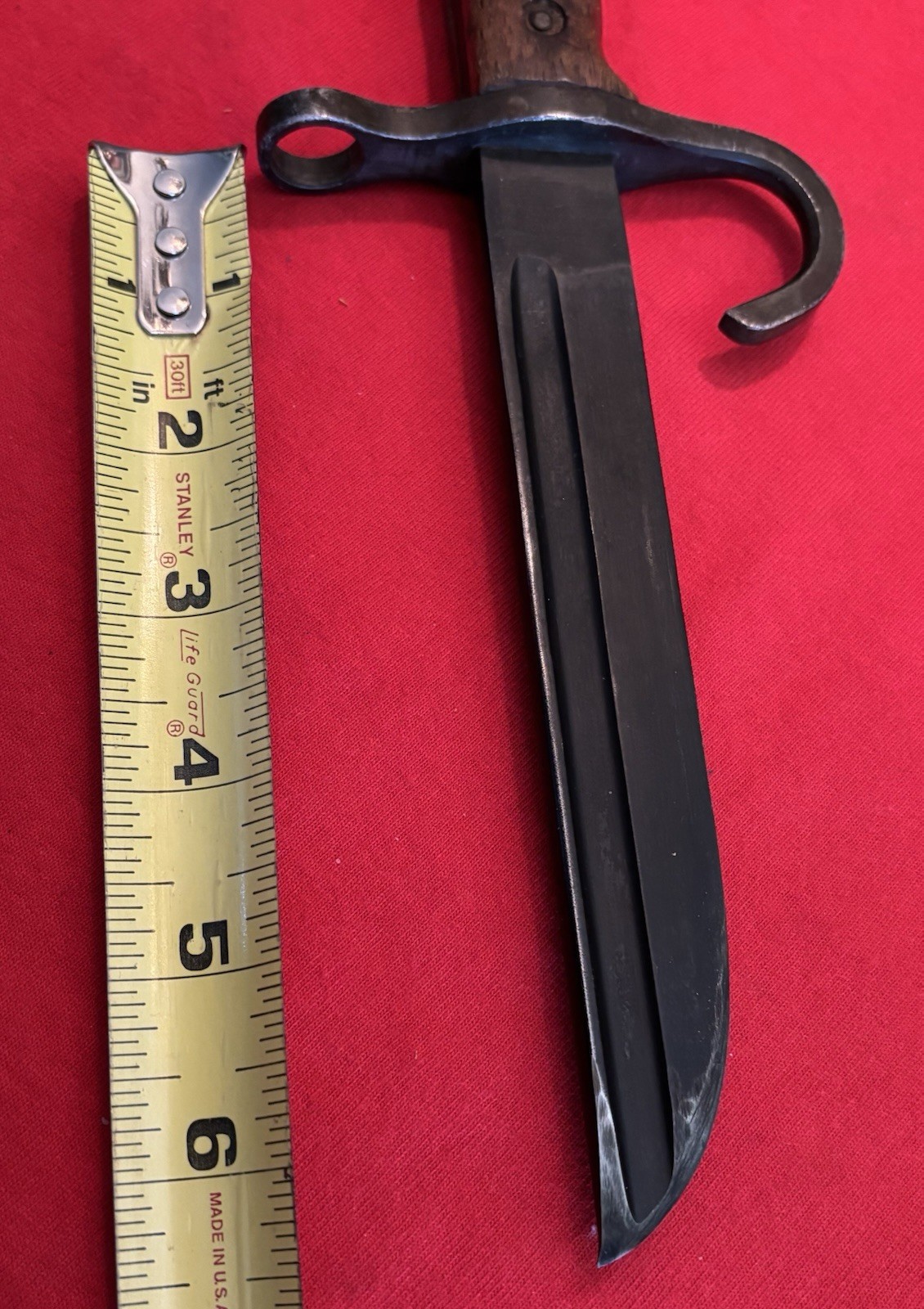 WW2 EARLY JAPANESE - HIRARI SEIKI BAYONET MADE TO A THEATER KNIFE - & NEW SHEATH