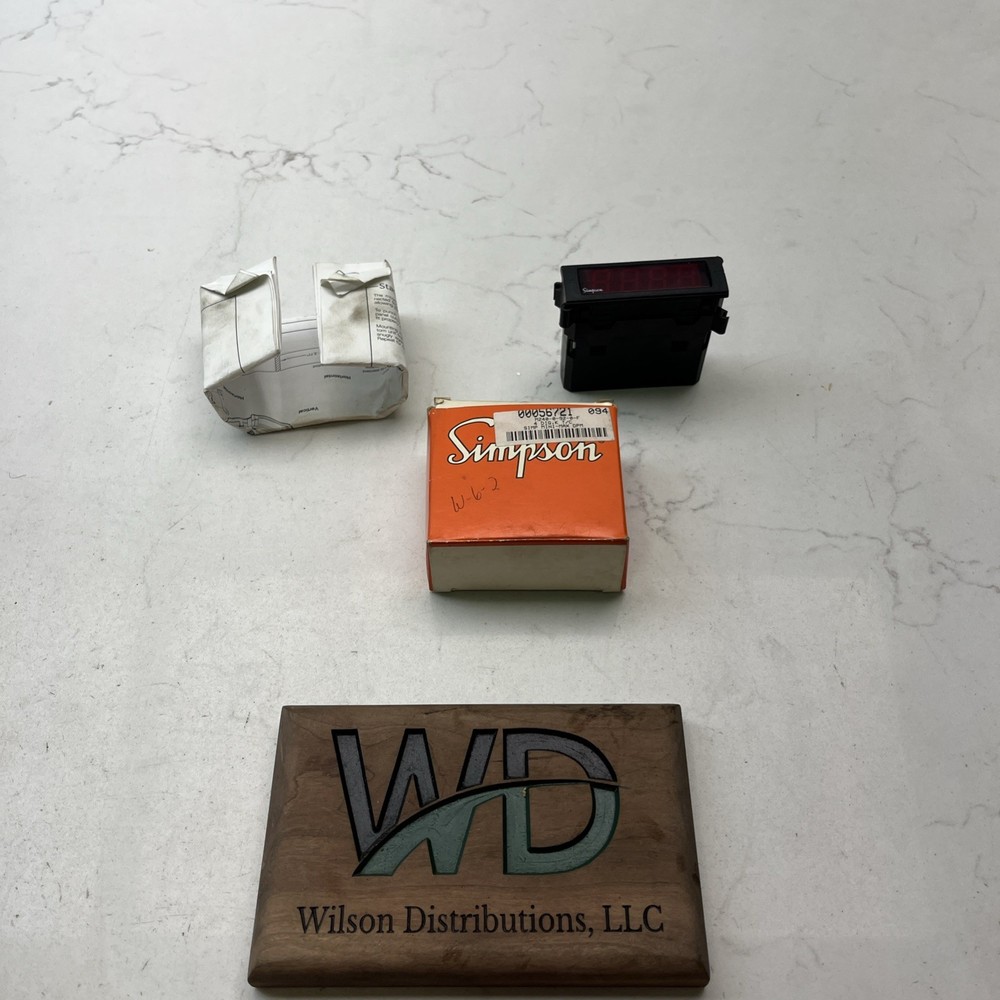 M240-0-92-0-F Simpson Electric Digtal Temperature Panel Meter