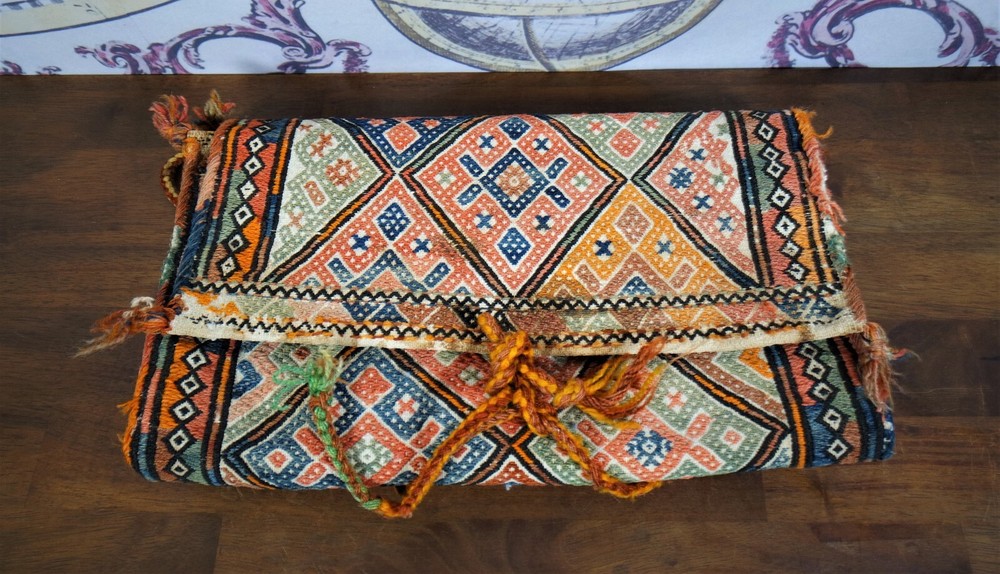 Antique Persian Saddle Bag