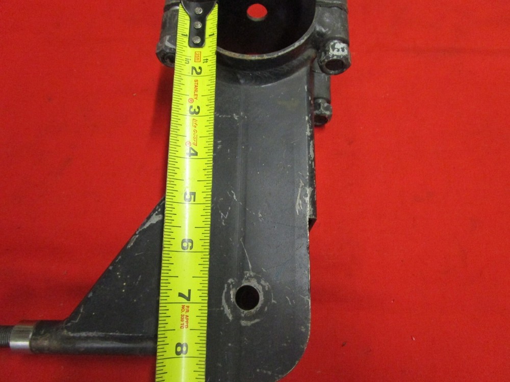 Clamp on bracket for Shock and Trailing Arm. 8" long
