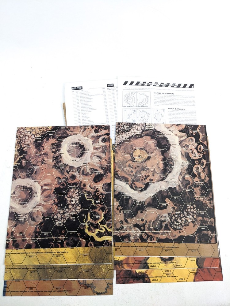 FASA Battletech Map Set #5