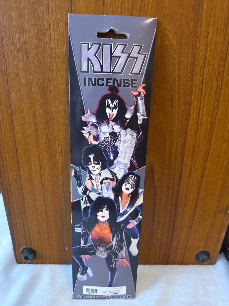 KISS OFFICIAL INCENSE  1 BAND PACKAGE UNUSED 2002