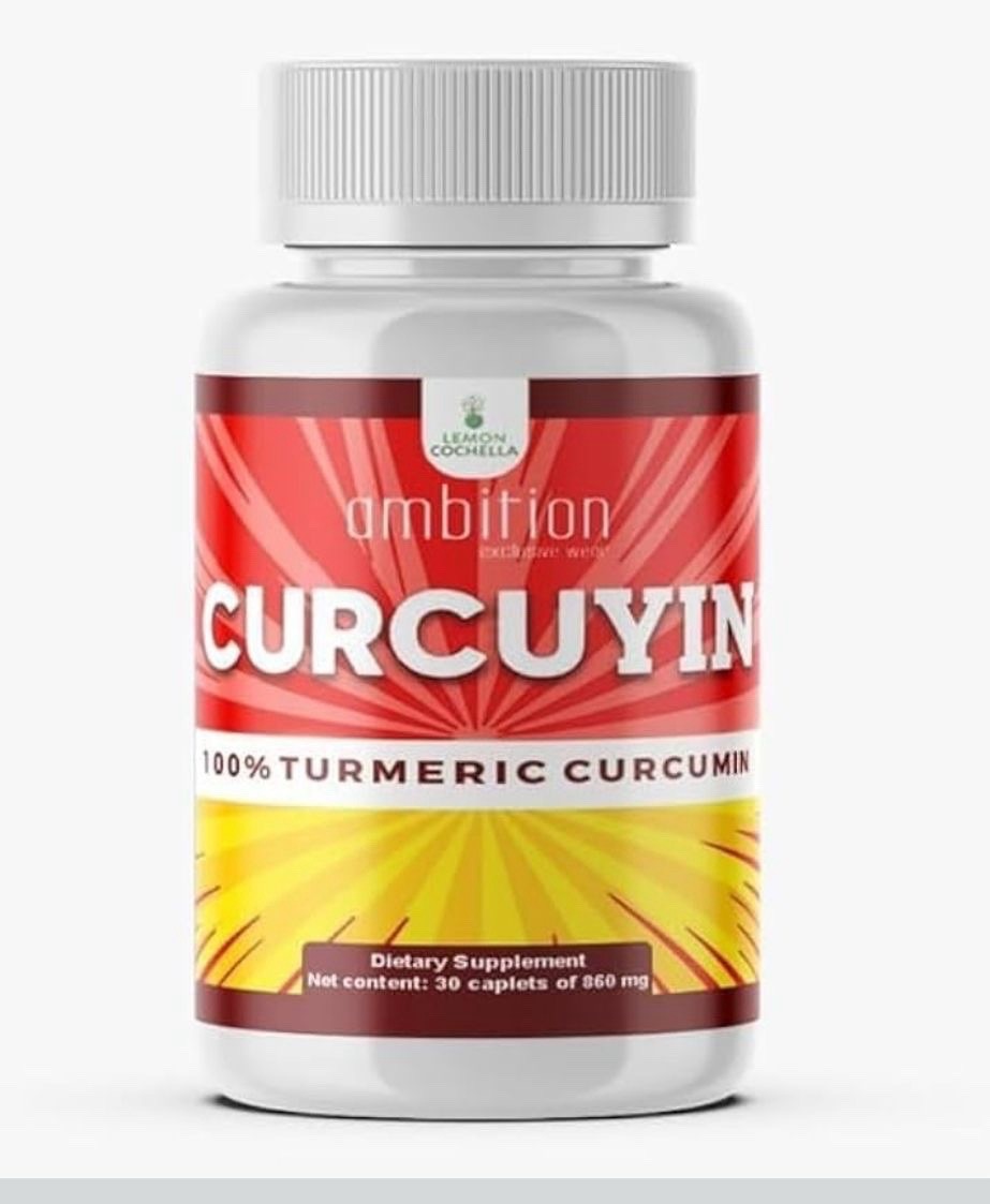 Curcuyin turmeric lemon cochella curcullin curcuma 30 tablets