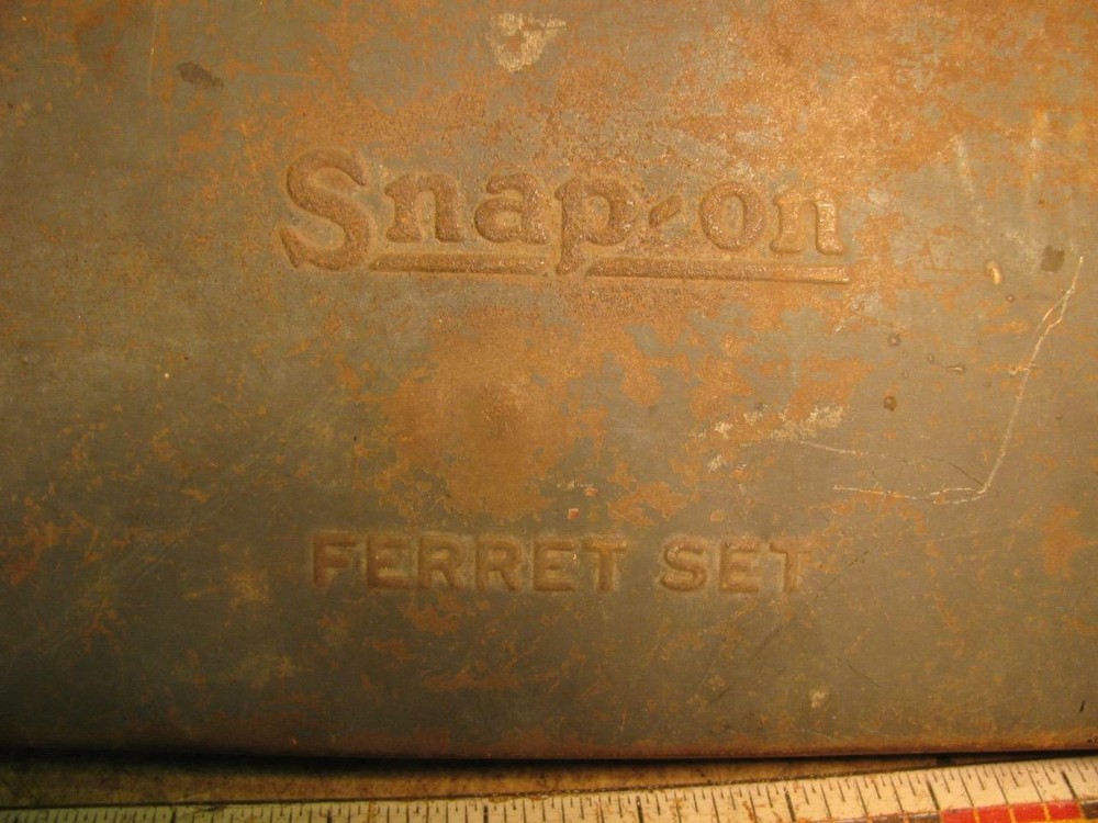 Vintage Snap On Ferret Set 3/8" Drive Socket Set Toolbox