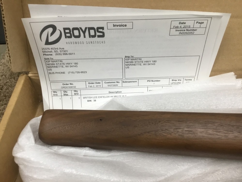 Boyds Lee #4 Mk 1 NOS