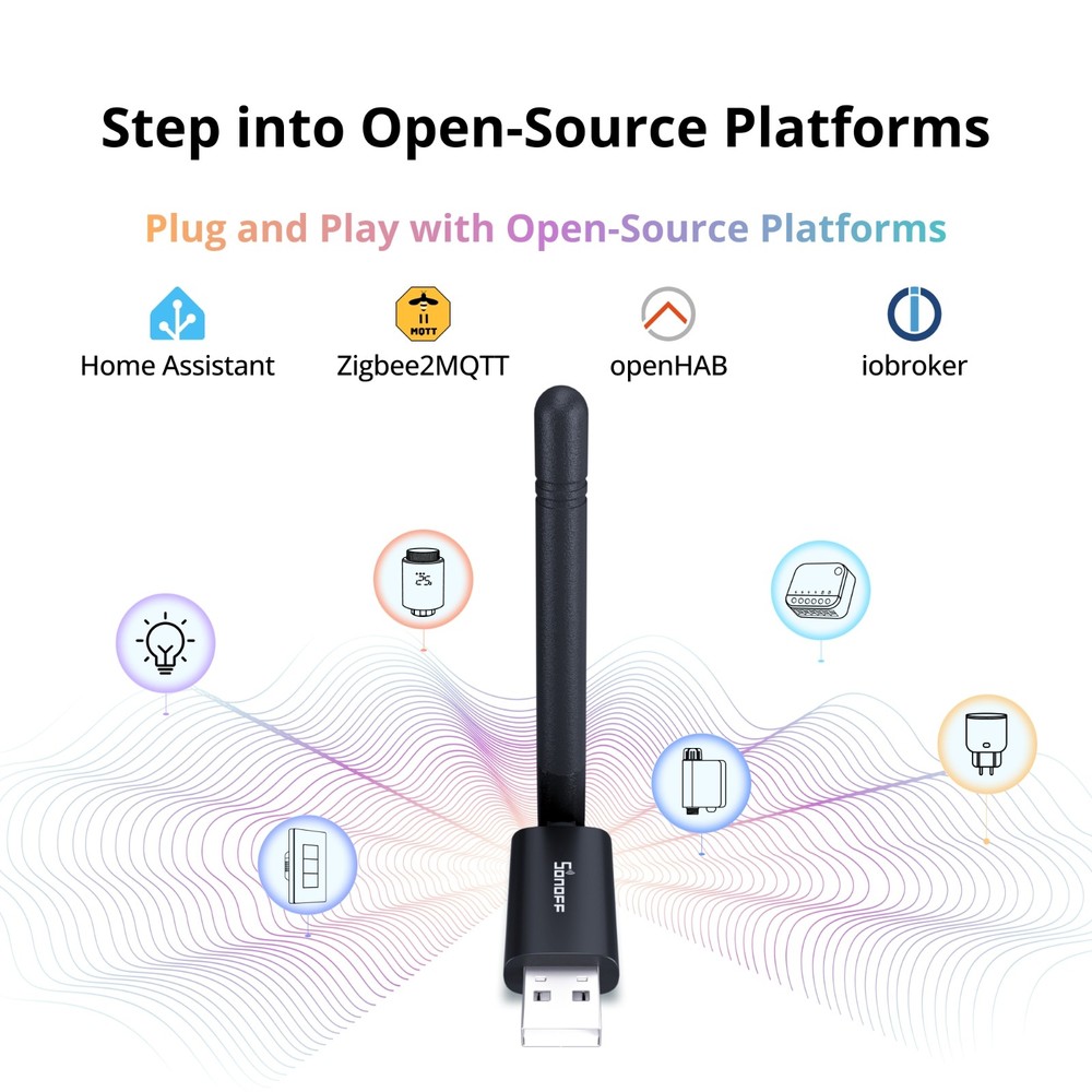 SONOFF Zigbee 3.0 Thread | Dongle Lite USB Stick for Home Assistant & Zigbee2MQT