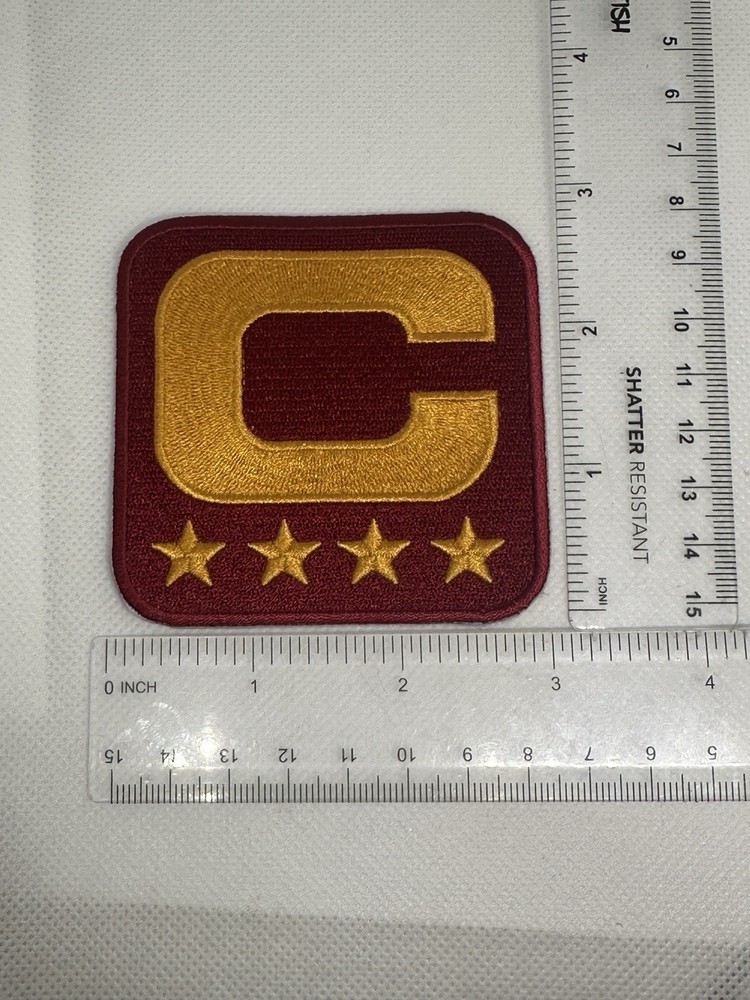 Washington Commanders Captain Patch 3” Iron On Embroidered