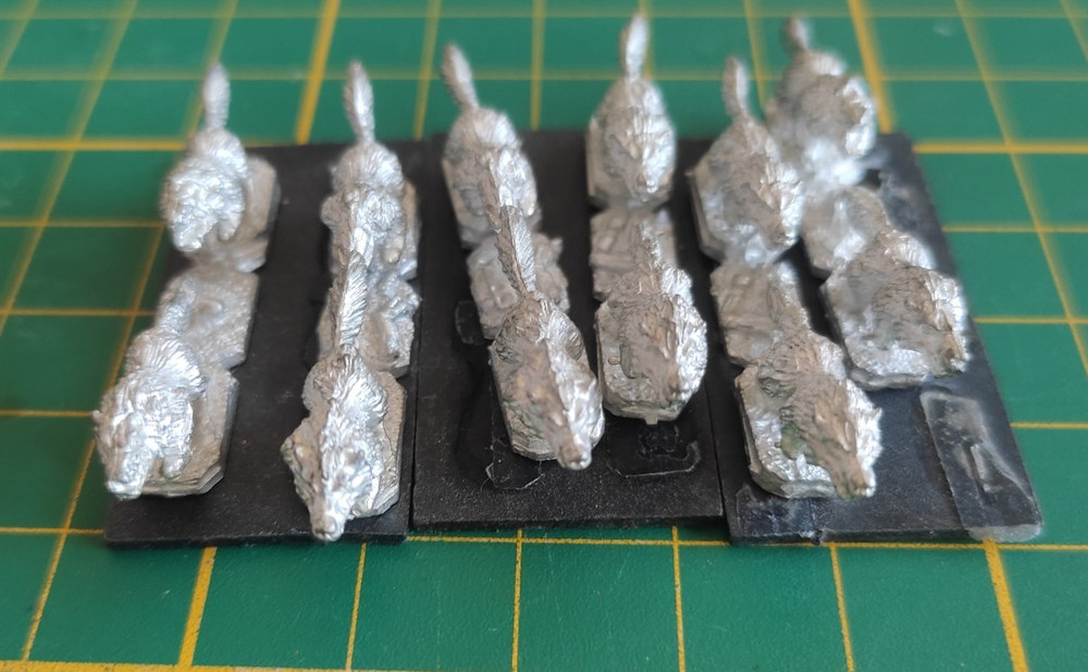 Warmaster 10mm: Fatal Wolves Vampire Counts / Dire Wolves Vampire Counts