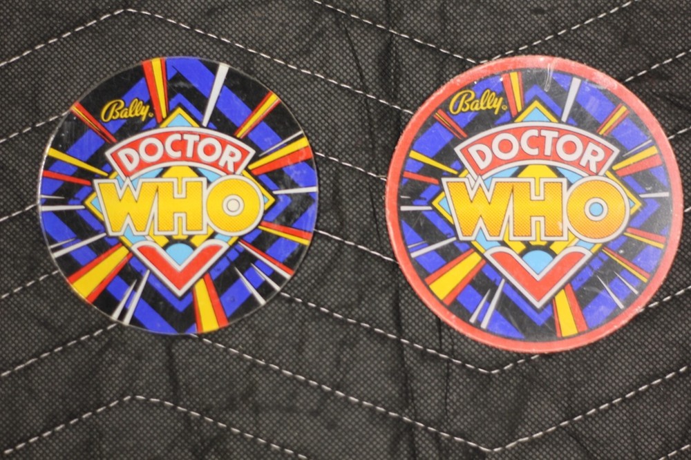 Dr. Who Pinball Promotion Coaster Set.