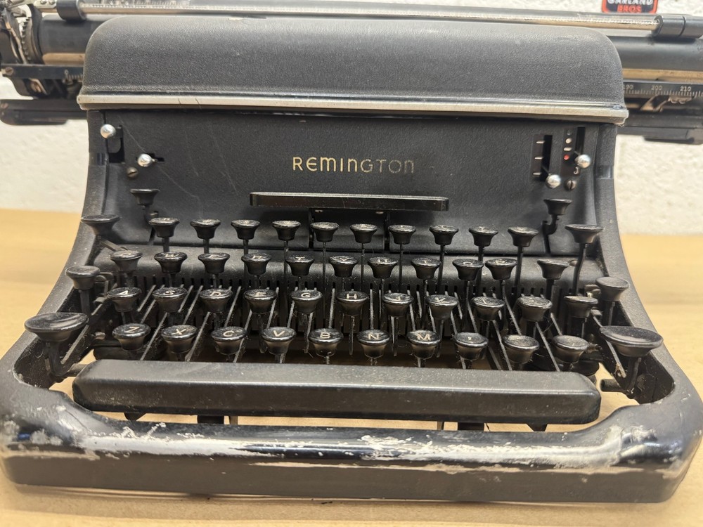 Remington Rand Working Type Writer, Model 17 Typewriter