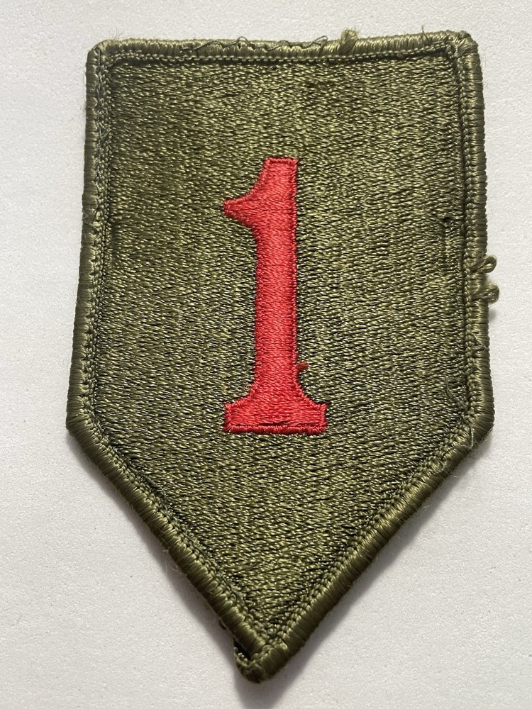 1960’s Cold War US Army Big Red One 1st Infantry Division M/E Patch SSI 080925-6