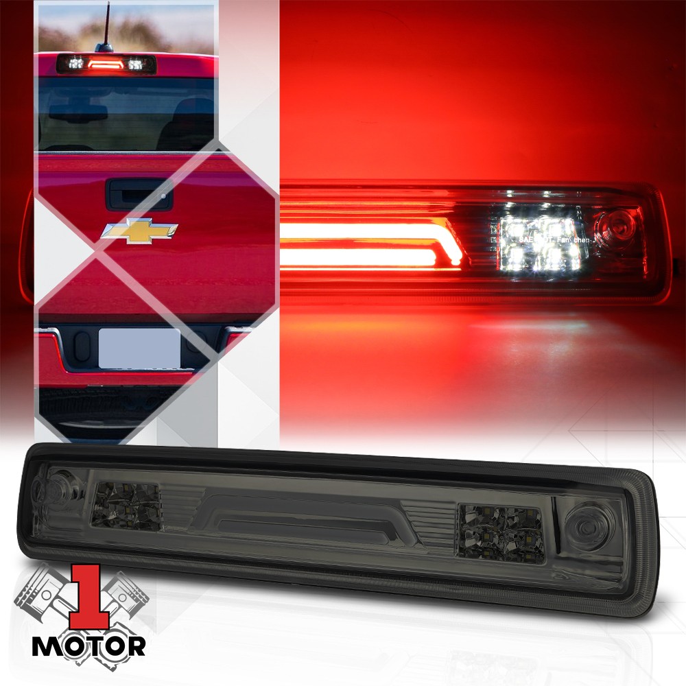 Smoke LED Bar Third [3rd] Brake Light Cargo Functioned for 15-18 Colorado/Canyon