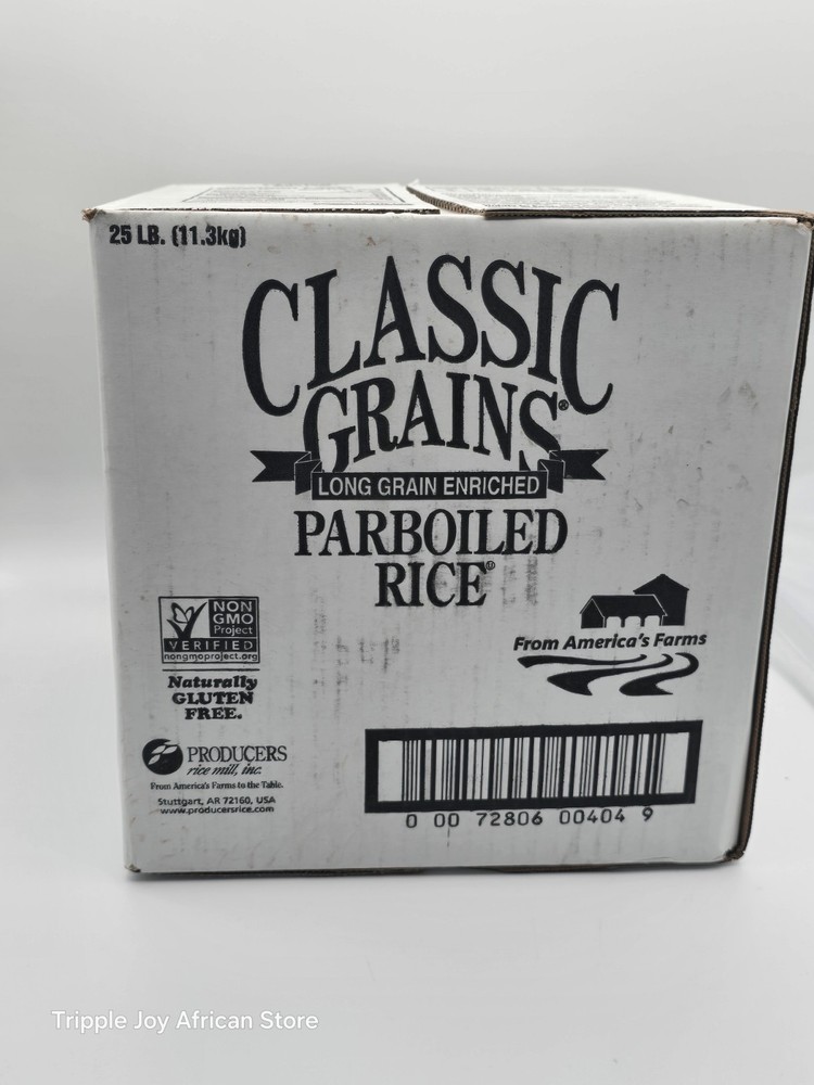 Parboiled Rice 25lb