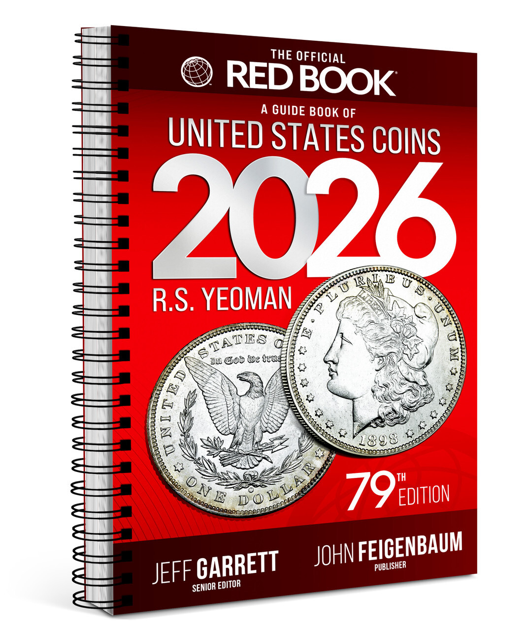 Guide Book of United States Coins Red Book 2026 Spiral Guide
