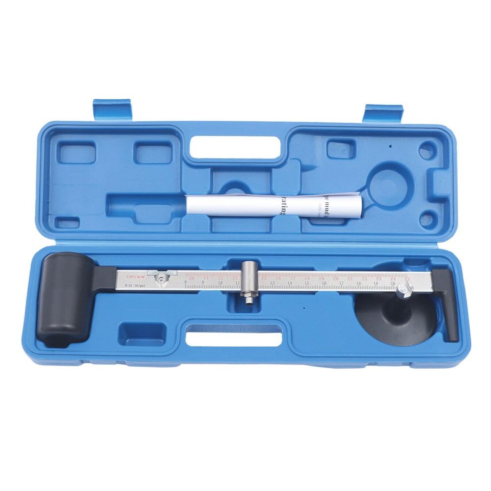 Mud Test tool Double Scales Mud Hydrometer Mud Gravity Balance Hydrometer New