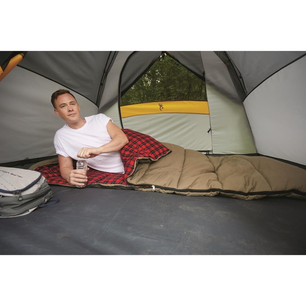 Guide Gear Canvas Hunter Extreme Sleeping Bag -30°F Rectangular-Shaped