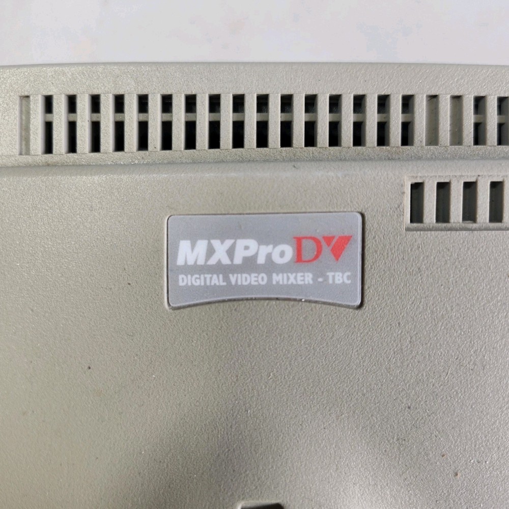Videonics MXPro DV Digital Video Mixer TBC Editor Console 4 Input Gray FireWire