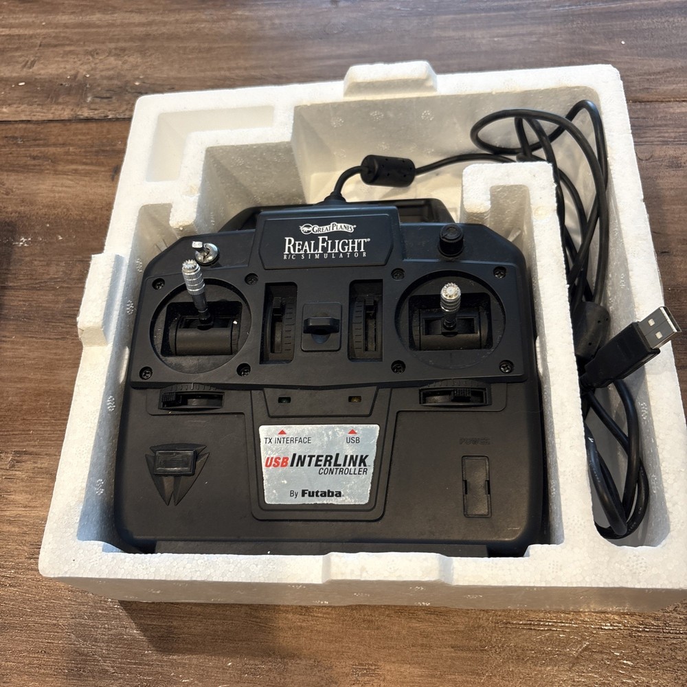 Great Planes Realflight G2 Interlink Controller RC Flight Simulator As Is