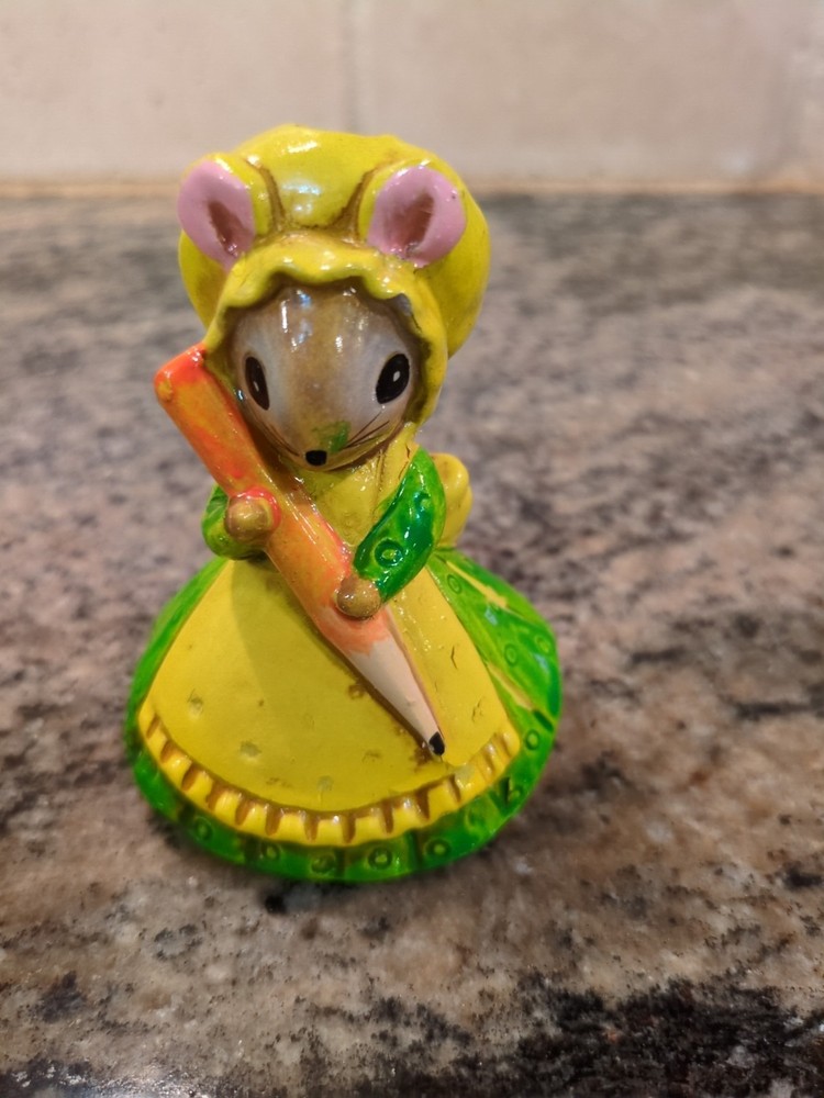 Lorrie Designs Lady Mouse Pencil Sharpener-NO sharpener