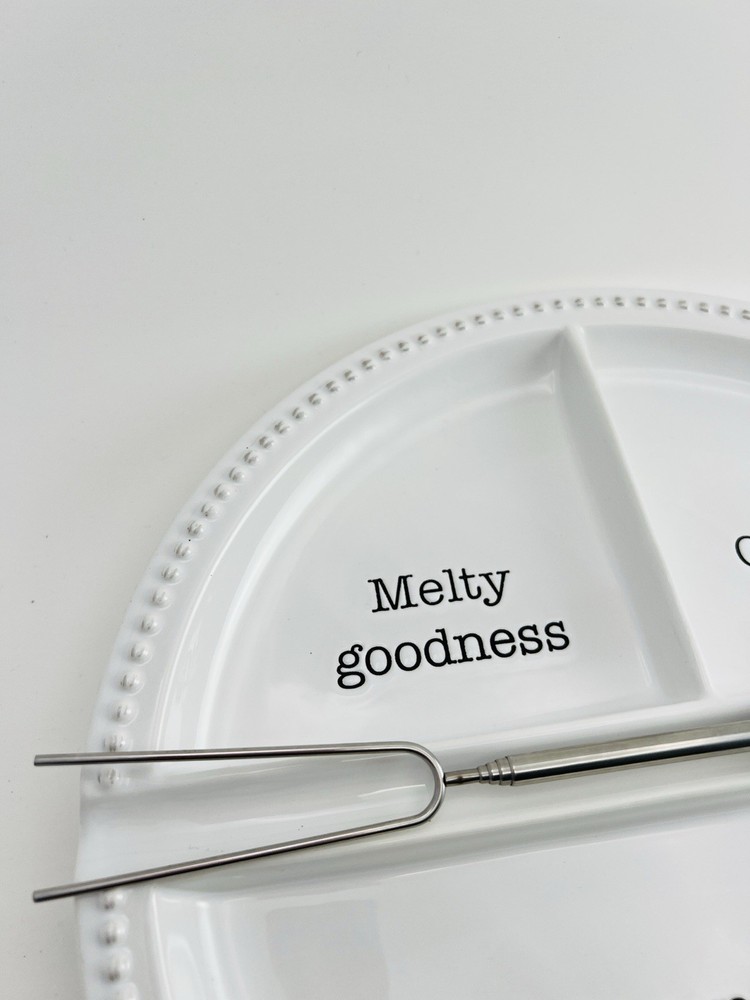 Mud Pie Ceramic S’more Serving Platter