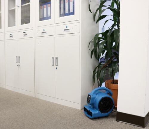 XPOWER P-80A Air Mover Utility Fan Built-In Power Outlets Certified-Refurbished