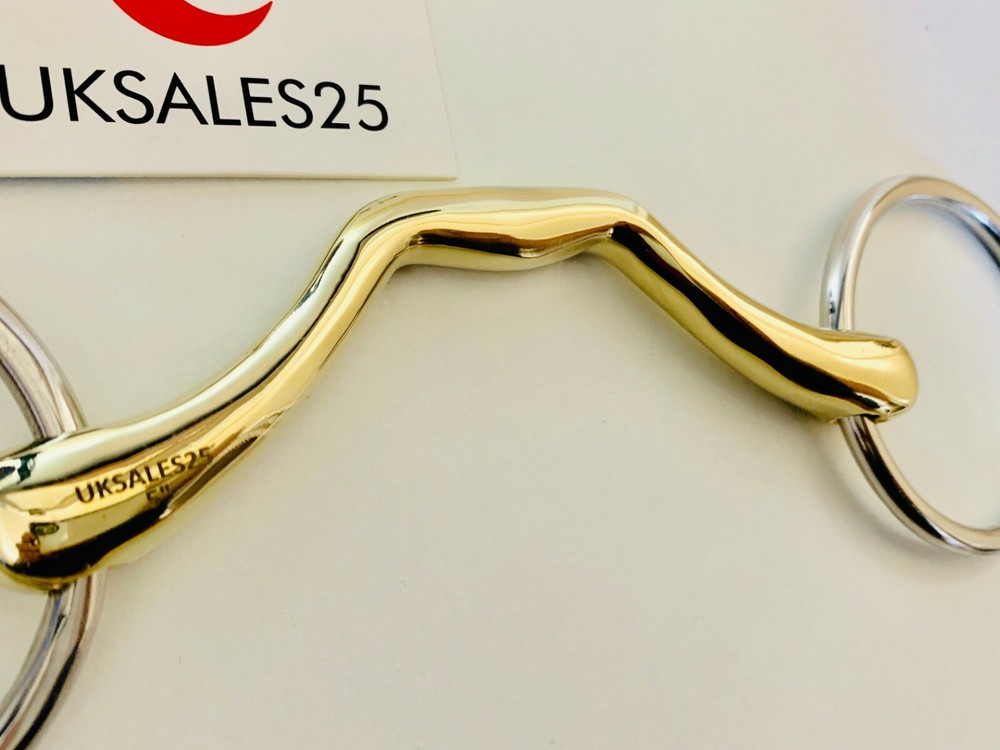 Loose Ring Mouth Ported Snaffle Bit (UKSALES25®) *SAME DAY DISPATCH*