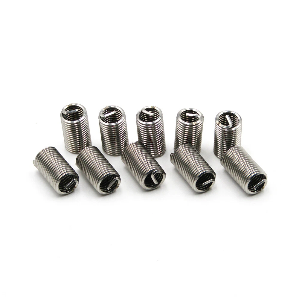 1/4 5/16 3/8 1/2 Helicoil Thread Inserts 304 Stainless Wire Insert Thread Repair