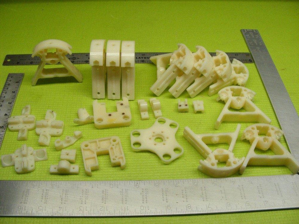 39 KOSSEL DELTA WHITE BLACK PLASTIC KIT SET CORNER FITTING FRAME VERTICAL BASE