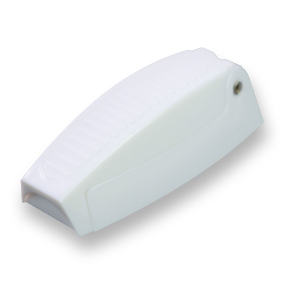 5 PACK RV Camper WHITE Rounded BAGGAGE Door Catch Compartment latch Holders