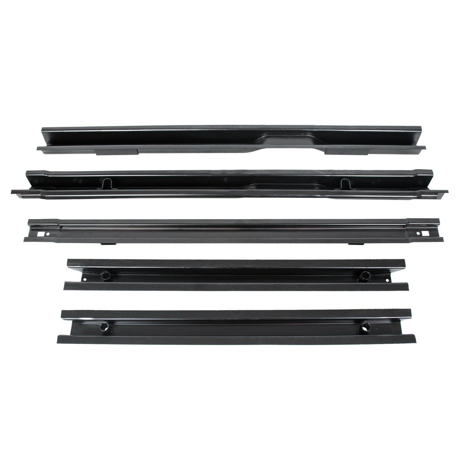 Black Truck Long Bed Rail Floor Support For Ford Super Duty F250 F350 F450 99-18