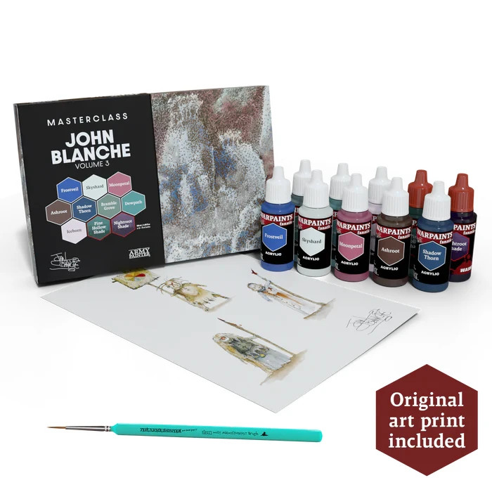 John Blanche Masterclass Vol 3 Paint Set — Grimdark NEW