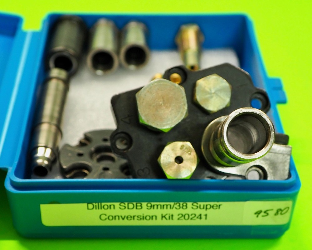 Dillon SDB 9mm/.38 Super Conversion Kit-(20123) + Tool Head-(20113)