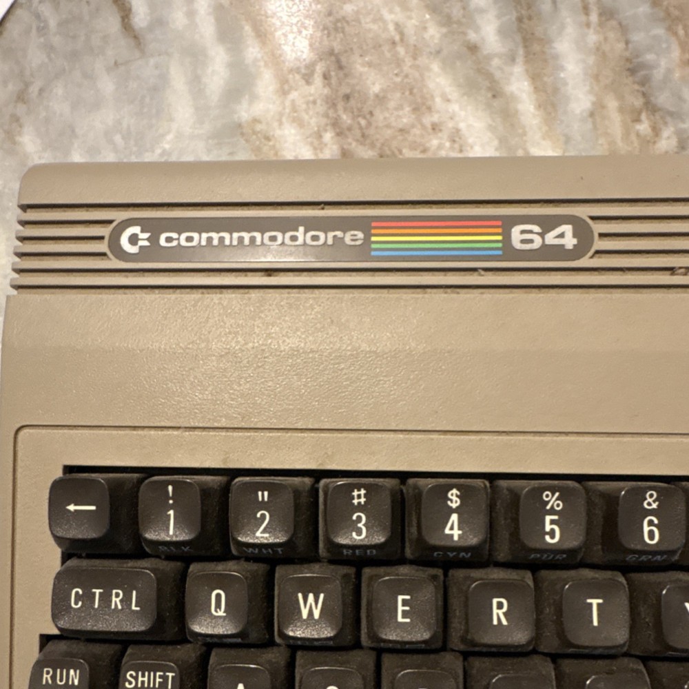 Commodore 64 Vintage Home Computer Classic 8-Bit Personal Computer Retro Model