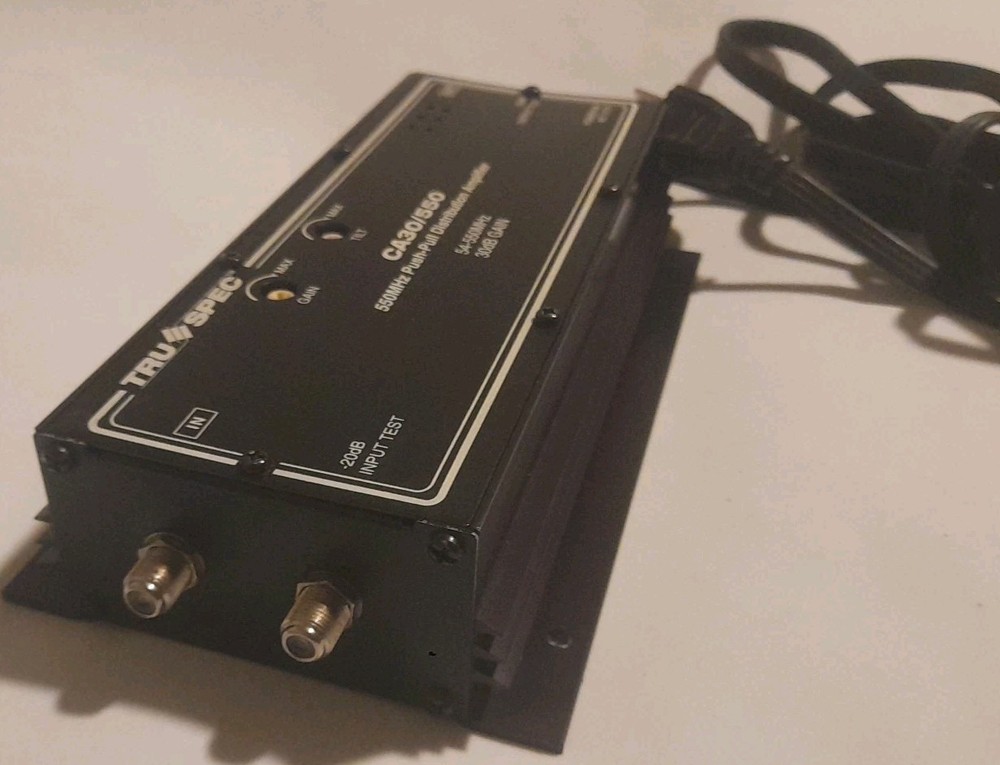 Tru-Spec CA30/550 Push-Pull Distribution Amplifier 54-550MHz