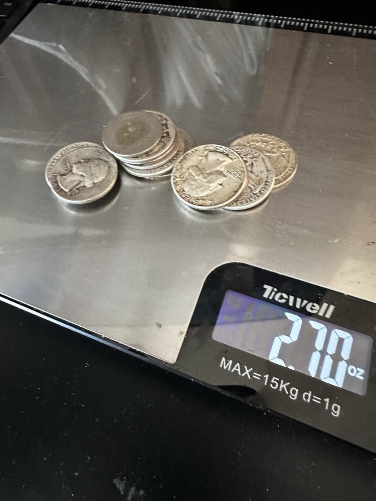 Mixed Lot Silver Quarters