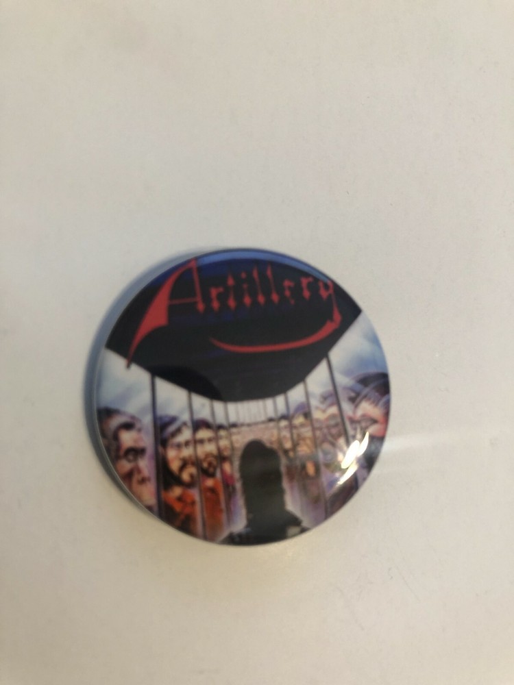 ARTILLERY By Inheritance 1" BUTTON / PIN FOR SHIRT / JACKET / BAG - MINT - RARE