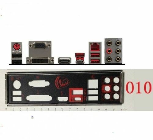 NEW Original IO I/O Shield backplate B350 TOMAHAWK ARCTIC