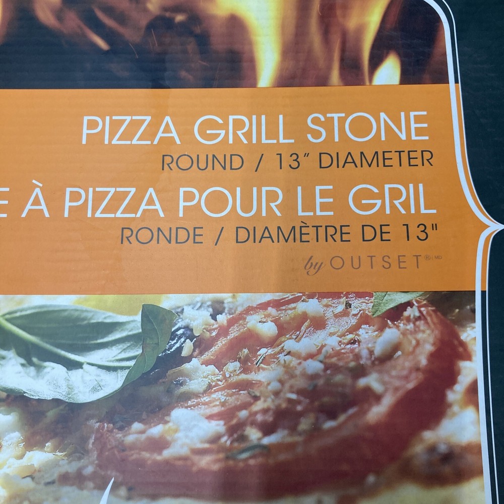 13 Inch Round Pizza Grill Stone 13”