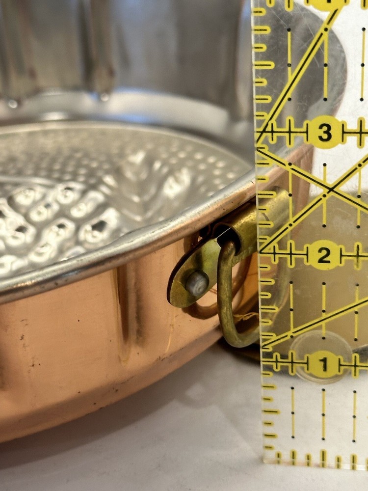 Copperware Mold Cookware Or Decorative Piece By Cooktime Grape Cluster