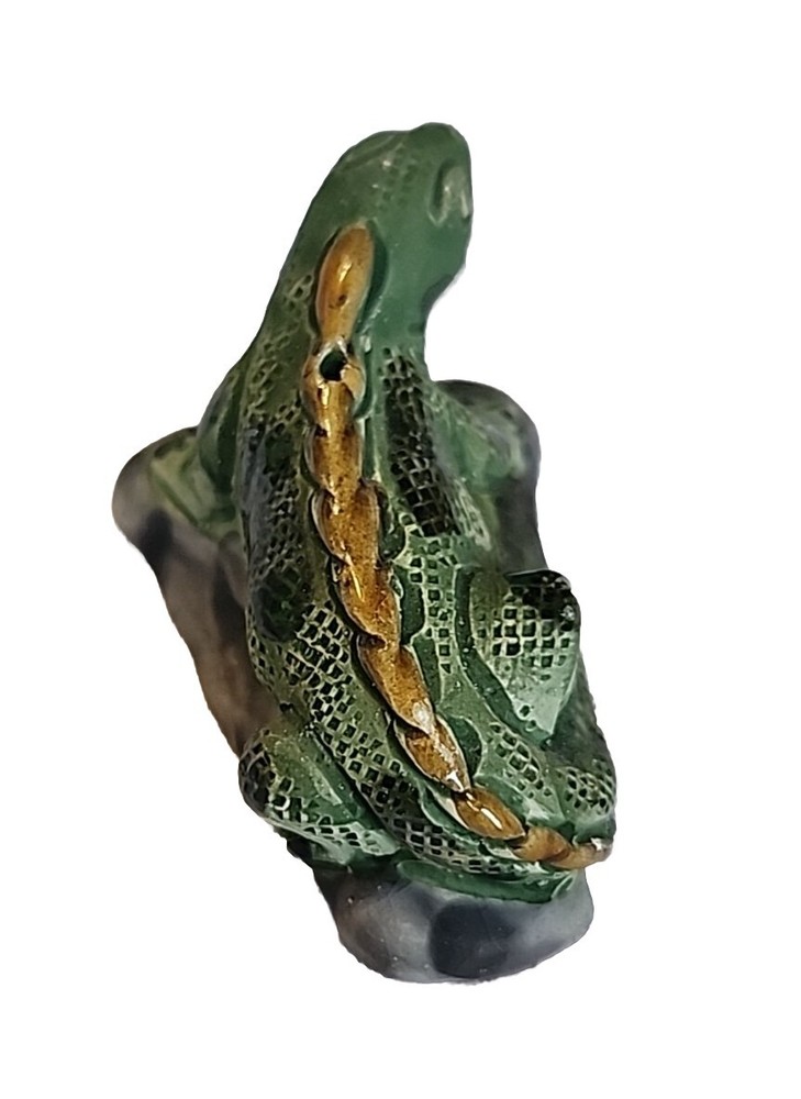 Iguana Ceramic Incense Holder