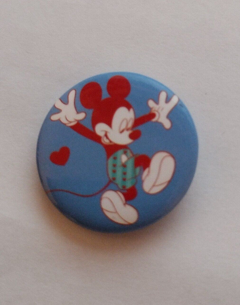 Mickey Mouse Disney Walgreen Small Badge Button Pin