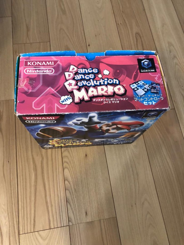 Dance Dance Revolution Mario GameCube Mat Pad Controller Mix Bundle FedEx
