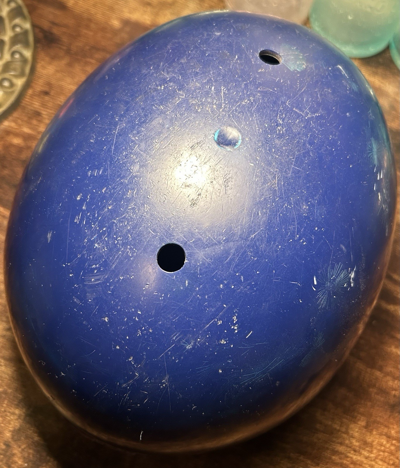 Circa 2004 Chicago Cubs #39 ABC Game Worn Used Catchers Flapless Helmet