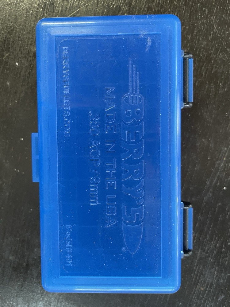 ammo storage box for .380ACP/ 9MM