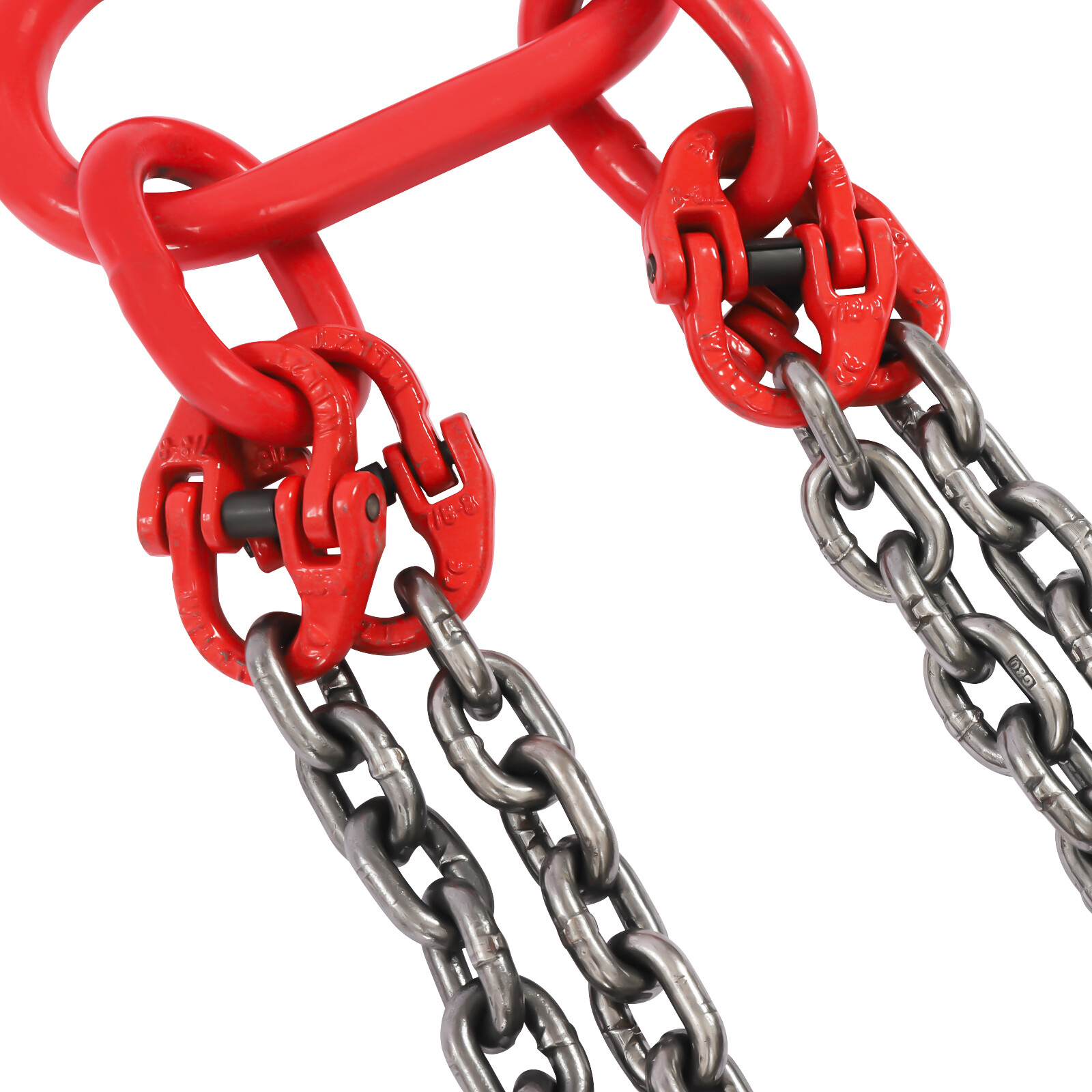 4-Leg Sling Chain Sling Lifting Chain Sling Sling Hook Spreader 5T/11023.11lbs
