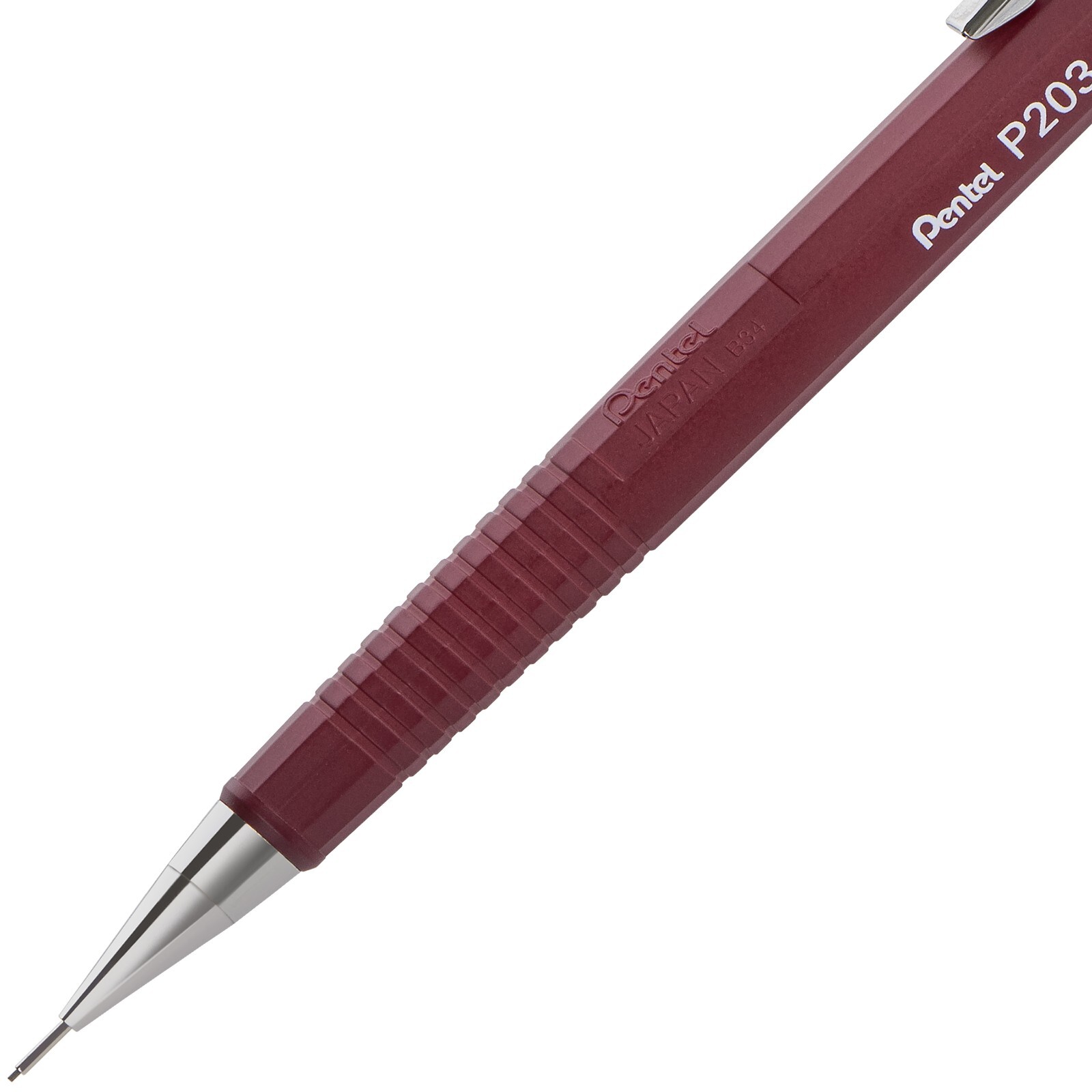 Pentel P200 Series Mechanical Pencil Set of 4-0.3/0.5/0.7/0.9mm