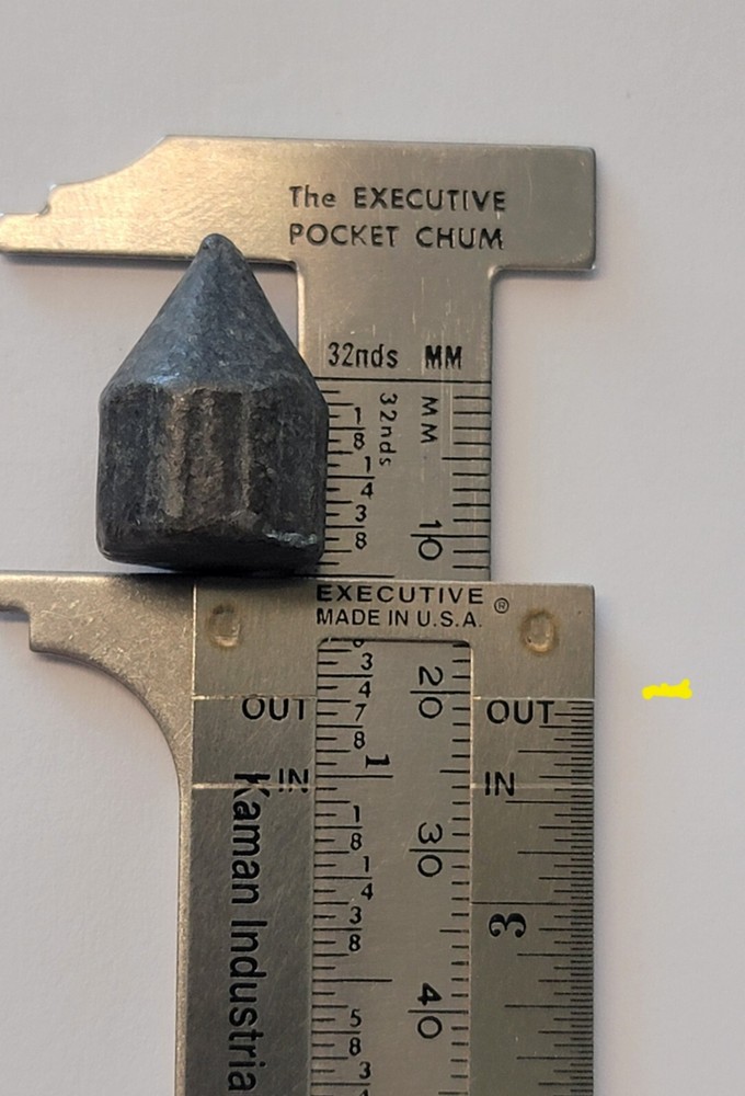 LEAD INGOT BULLET? MINE BALL?