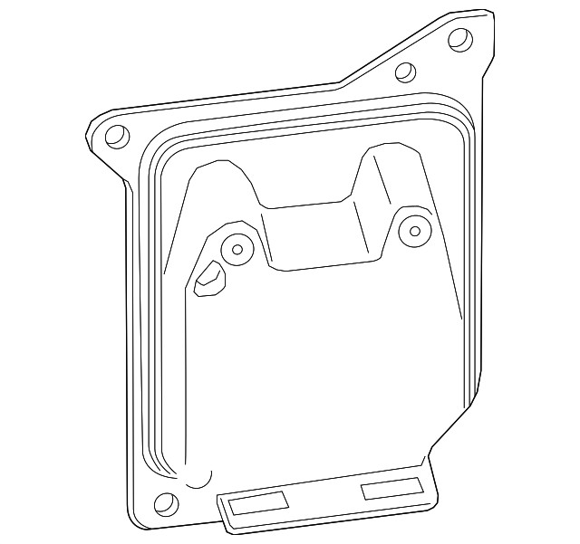 Genuine Ford Blind Spot Detection System Warning Sensor Bracket KB3Z-14D189-B